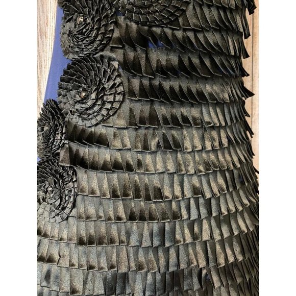 Roberta di Roma Blue/Black Soutache NightOut Dress - Picture 3 of 5